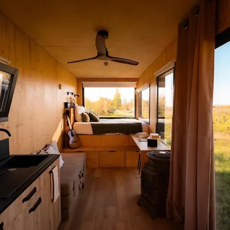 بيت خشبي Chateau Champion - Parcel Tiny House - Tiny House Au Coeur Des Vignes Centenaires A Saint-emilion Mae-0691