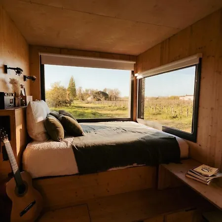 Chateau Champion - Parcel Tiny House - Tiny House Au Coeur Des Vignes Centenaires A Saint-emilion Mae-0691 بيت خشبي مونتانيو
